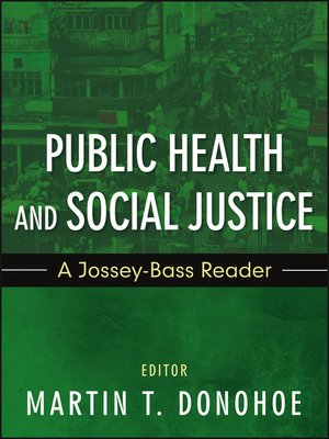 cover image of Public Health and Social Justice